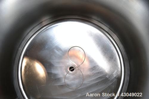 Used DCI Pressure Tank, 211.34 Gallon, 316 Stainless Steel, Vertical. 43-1/4’’ Diameter x 37’’ straight side, dished top and bottom. Internal rated 50 psi at 300 degrees F. Openings: top 16’’ manway,...