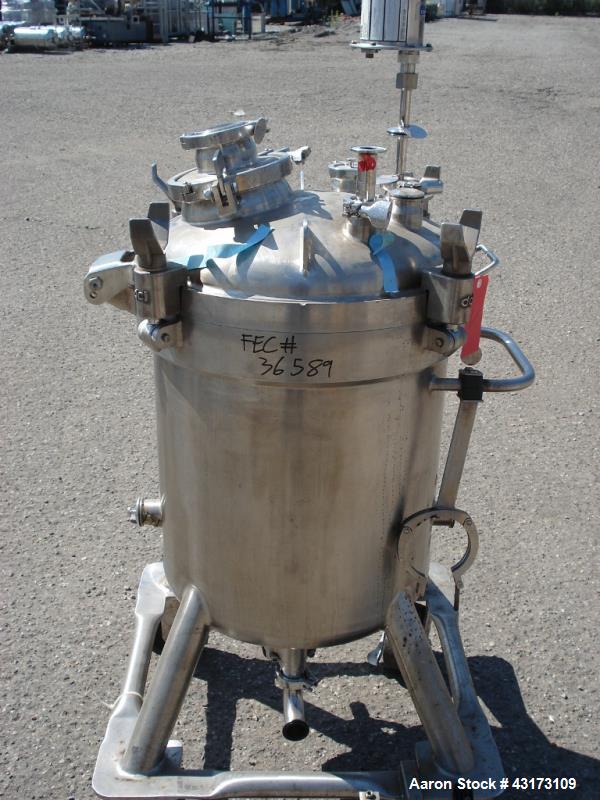 Used 85 Liter Stainless Steel DCI Pressure Tank