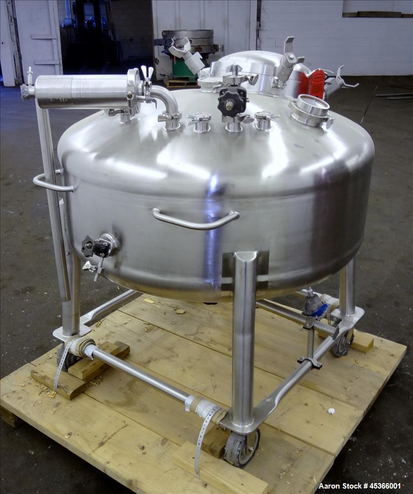 Used- 400 Liter Stainless Steel DCI Pressure Tank,