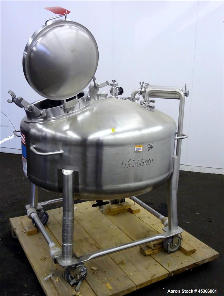 Used- 400 Liter Stainless Steel DCI Pressure Tank,