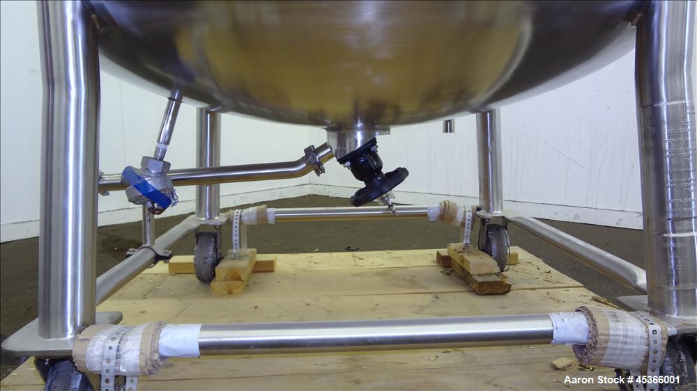 Used 400 Liter Stainless Steel DCI Pressure Tank,