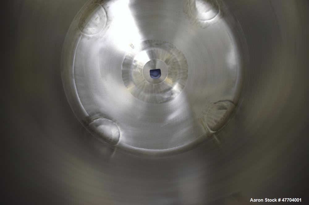 Used DCI Pressure Tank, 50 Gallon, 316L Stainless Steel, Vertical.