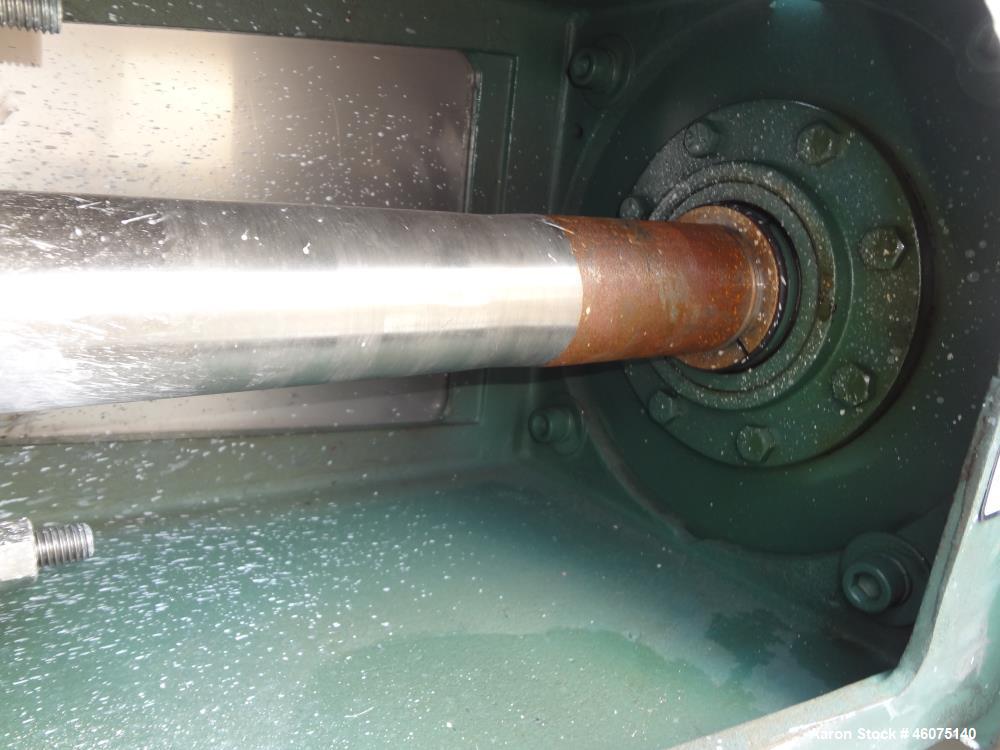 Used Eastern Manufacturing Pressure Tank, 275 Gallon, 316L Stainless Steel, Vertical. Approximate 48" diameter x 32" straight side, dished top & bottom. Internal rated 80 psi/Full Vacuum at -20 to 20...