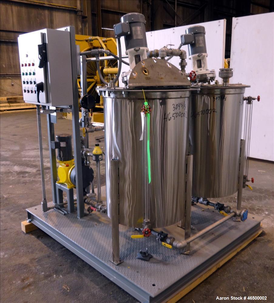 Used Envirosep Mixing/Pumping System, Model 2S-MW-CF1