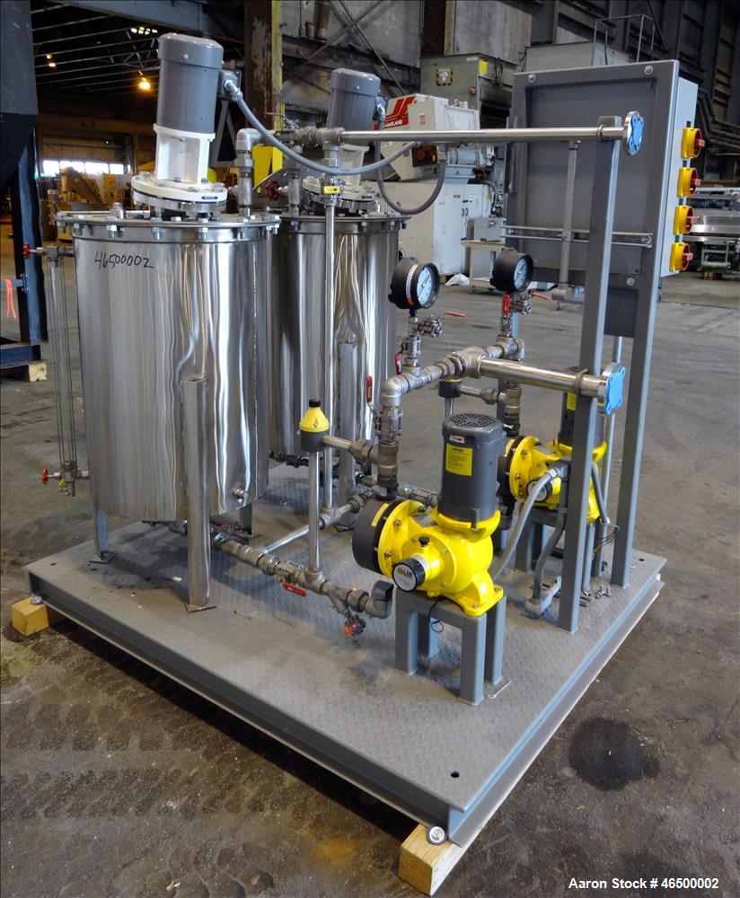 Used- Envirosep Mixing/Pumping System, Model 2S-MW-CF1