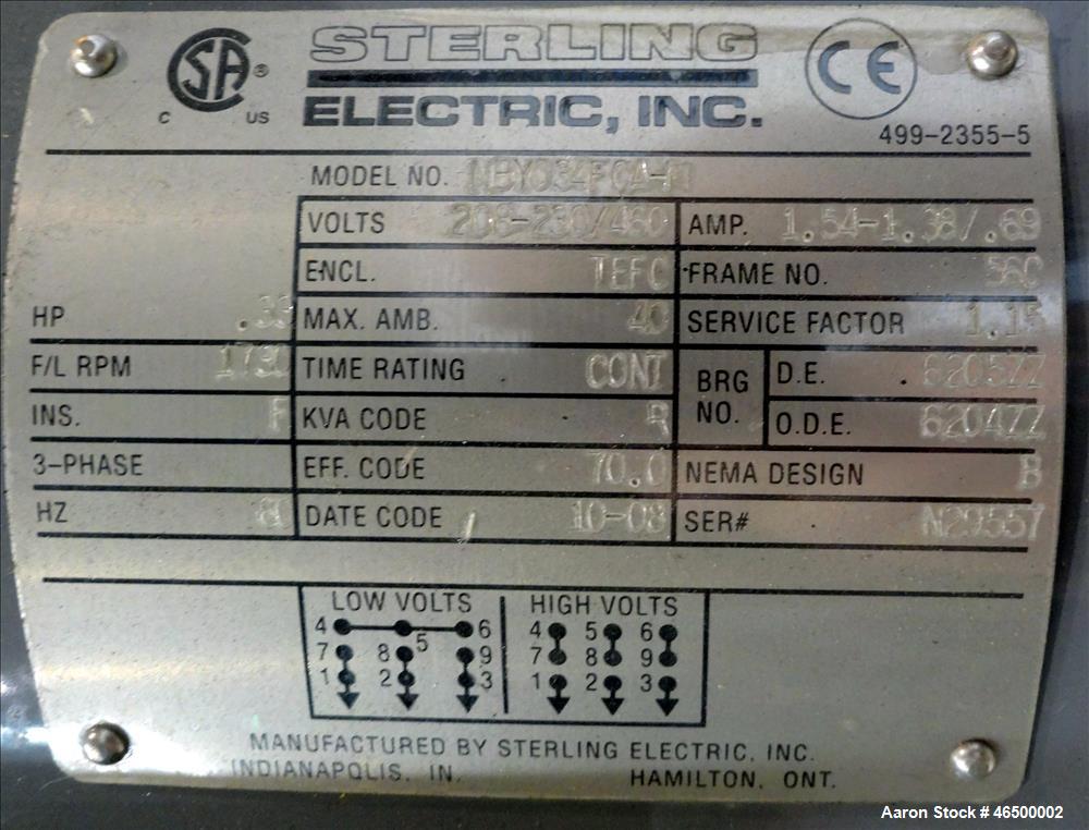 Used Envirosep Mixing/Pumping System, Model 2S-MW-CF1