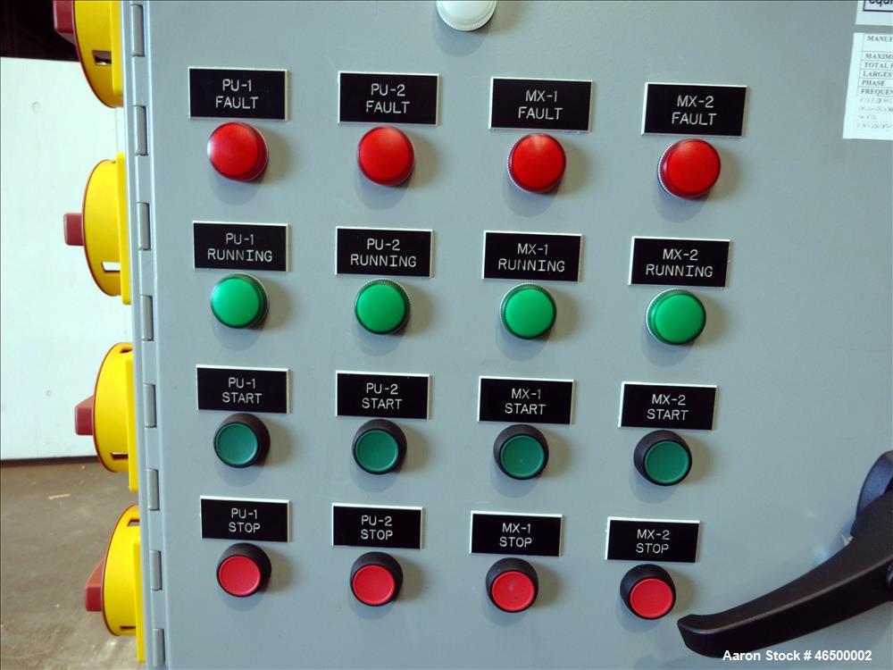 Used Envirosep Mixing/Pumping System, Model 2S-MW-CF1