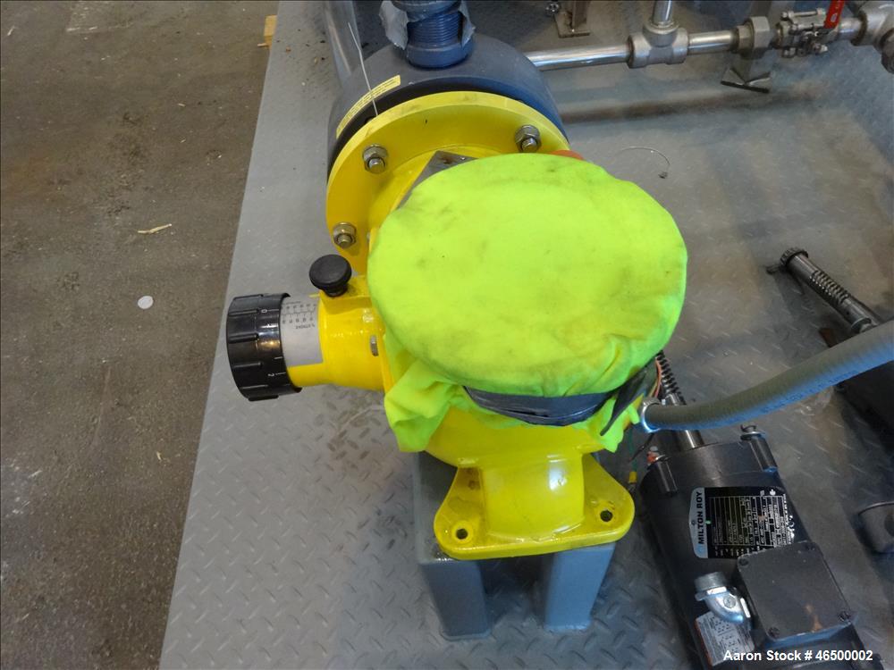 Used Envirosep Mixing/Pumping System, Model 2S-MW-CF1