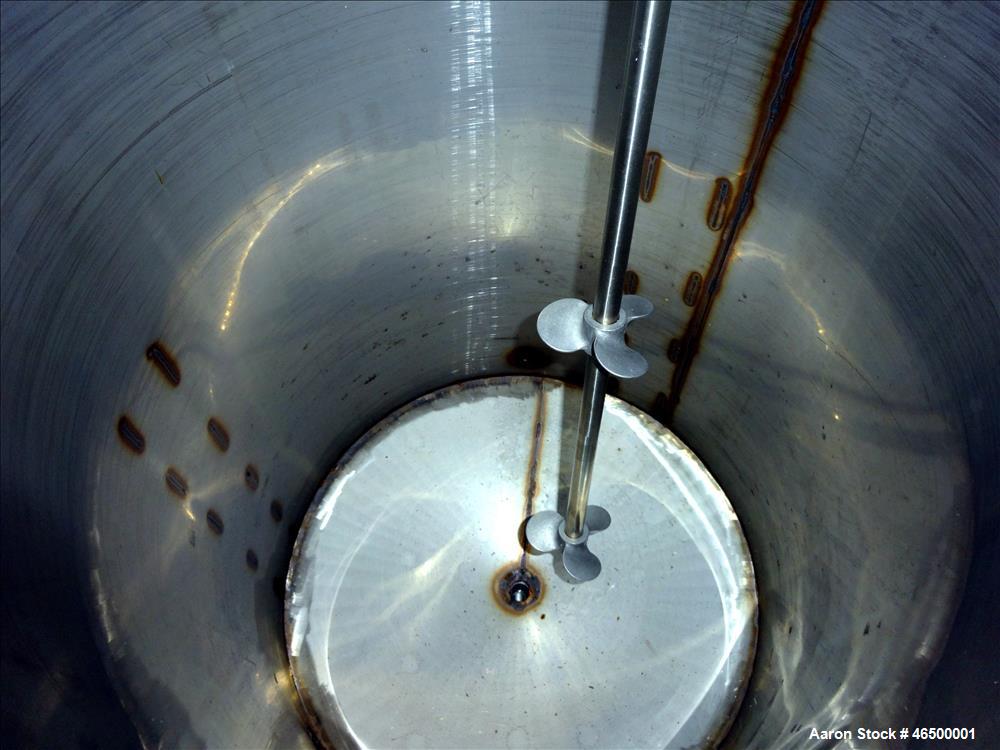 Used EnviroSep Packaged Mixing & Pumping System, Model 2S-MW-CF1. Consists of: (2) Tanks, each approximate 70 gallon, 304 stainless steel, vertical. 24" Diameter x 36" straight side, flat top with a ...