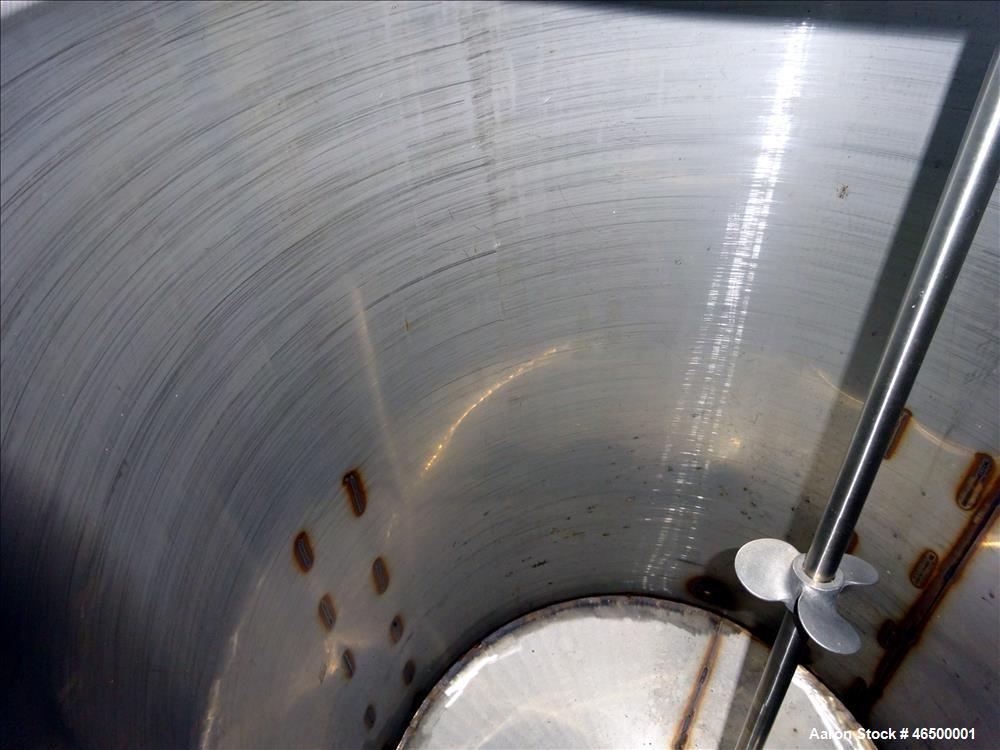 Used EnviroSep Packaged Mixing & Pumping System, Model 2S-MW-CF1. Consists of: (2) Tanks, each approximate 70 gallon, 304 stainless steel, vertical. 24" Diameter x 36" straight side, flat top with a ...