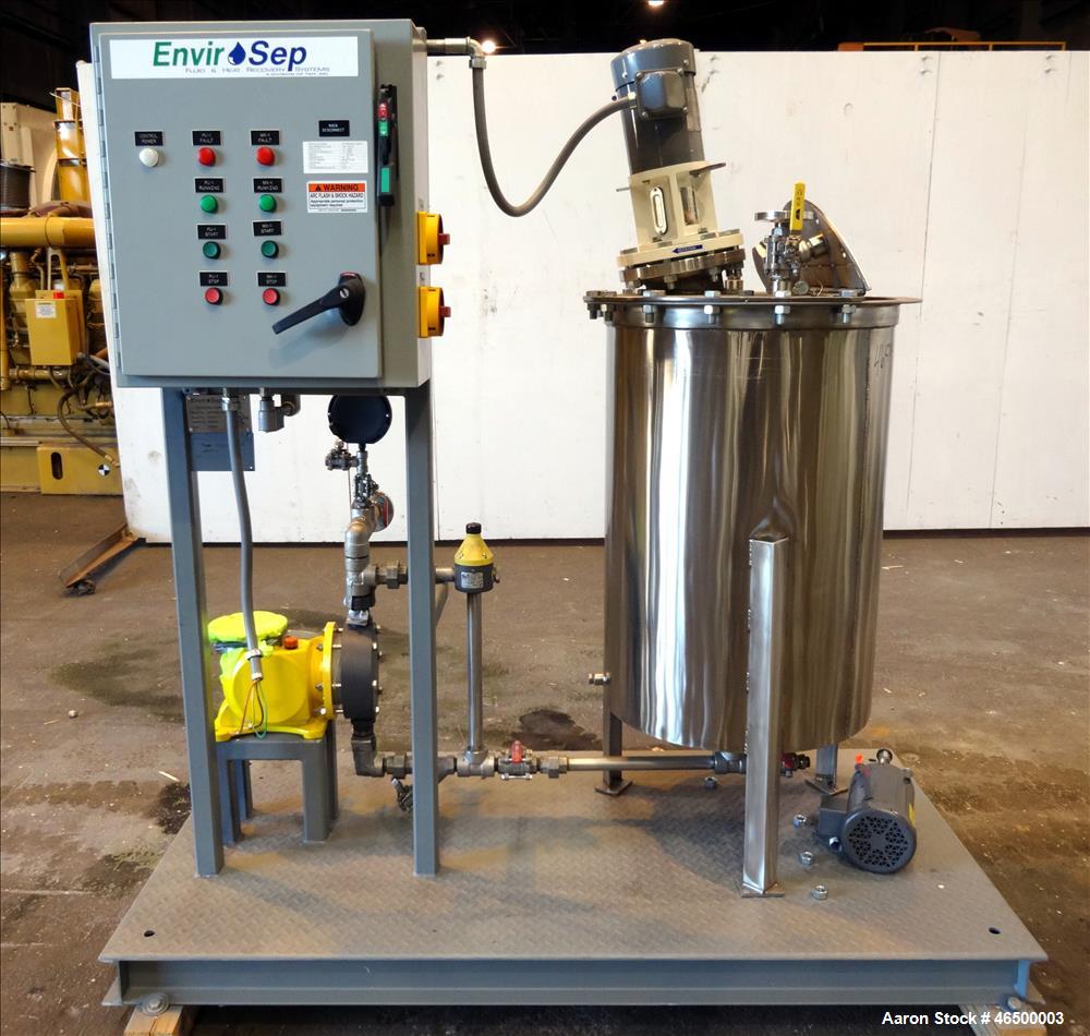 Used EnviroSep Mixing/Pumping System, Model GTR-MW-EQ1
