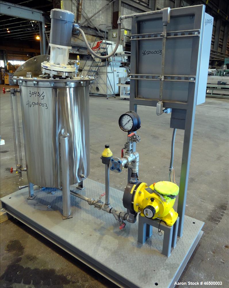 Used EnviroSep Mixing/Pumping System, Model GTR-MW-EQ1