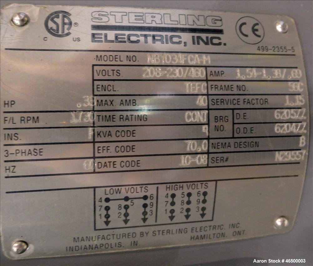 Used EnviroSep Mixing/Pumping System, Model GTR-MW-EQ1
