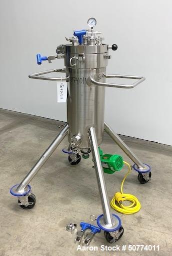 Used Feldmeier Pressure Tank, 13 Gallon