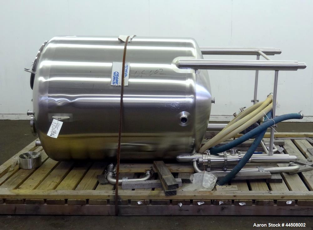 Used 400 Gallon Stainless Steel Feldmeier Tank, Model 132RS133