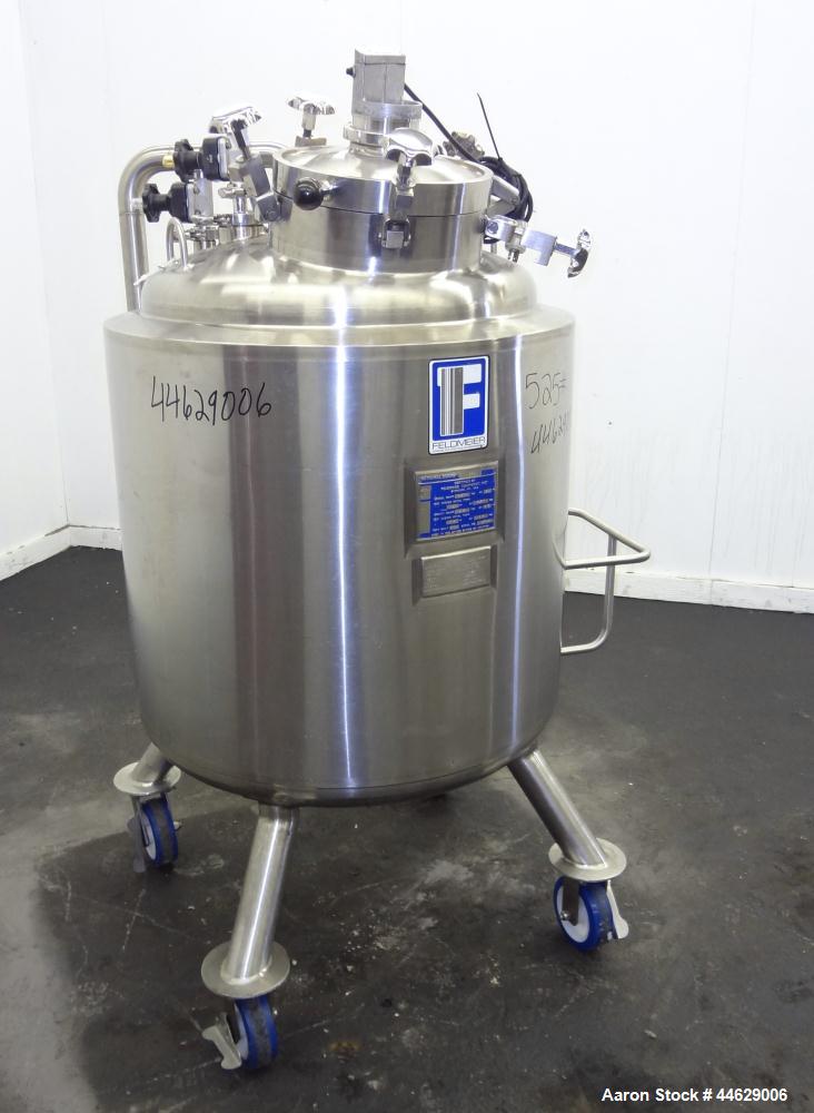 Used 79 Gallon Stainless Steel Feldmeier Pressure Tank