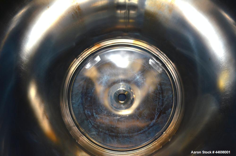 Used 200 Gallon Stainless Steel Feldmeier Pressure Tank