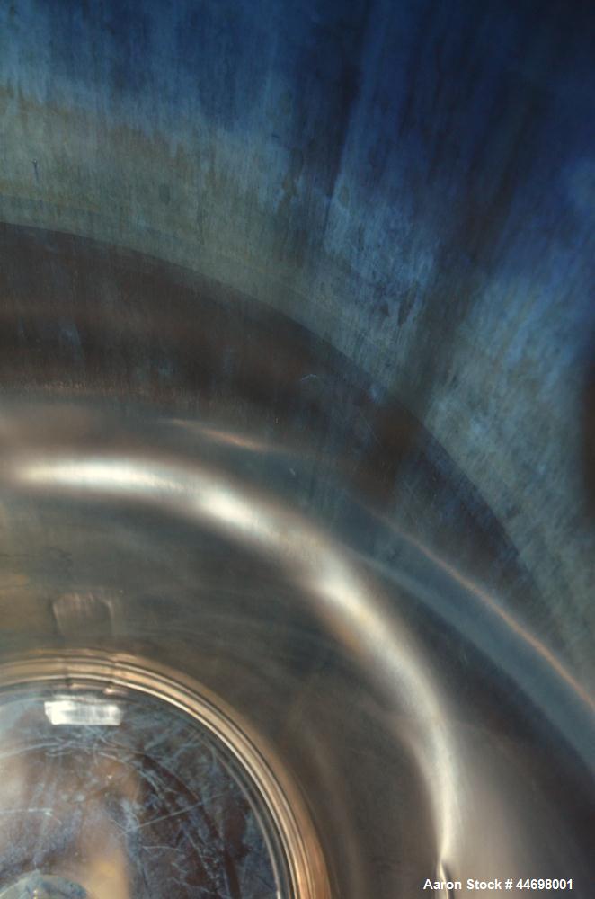 Used 200 Gallon Stainless Steel Feldmeier Pressure Tank