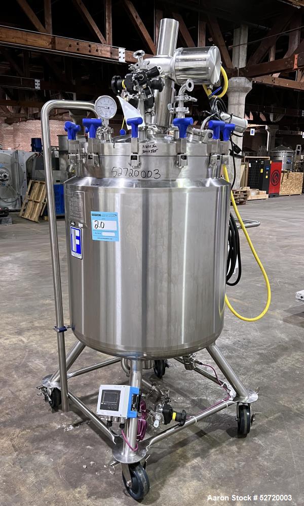 Used Feldmeier Pressure Mix Tank, Approximate 350 Liter (92.46 Gallon)