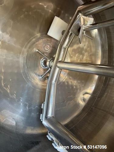 Used 300-Gallon Feldmeier 316L Stainless Steel Vertical EPC Processor Tank