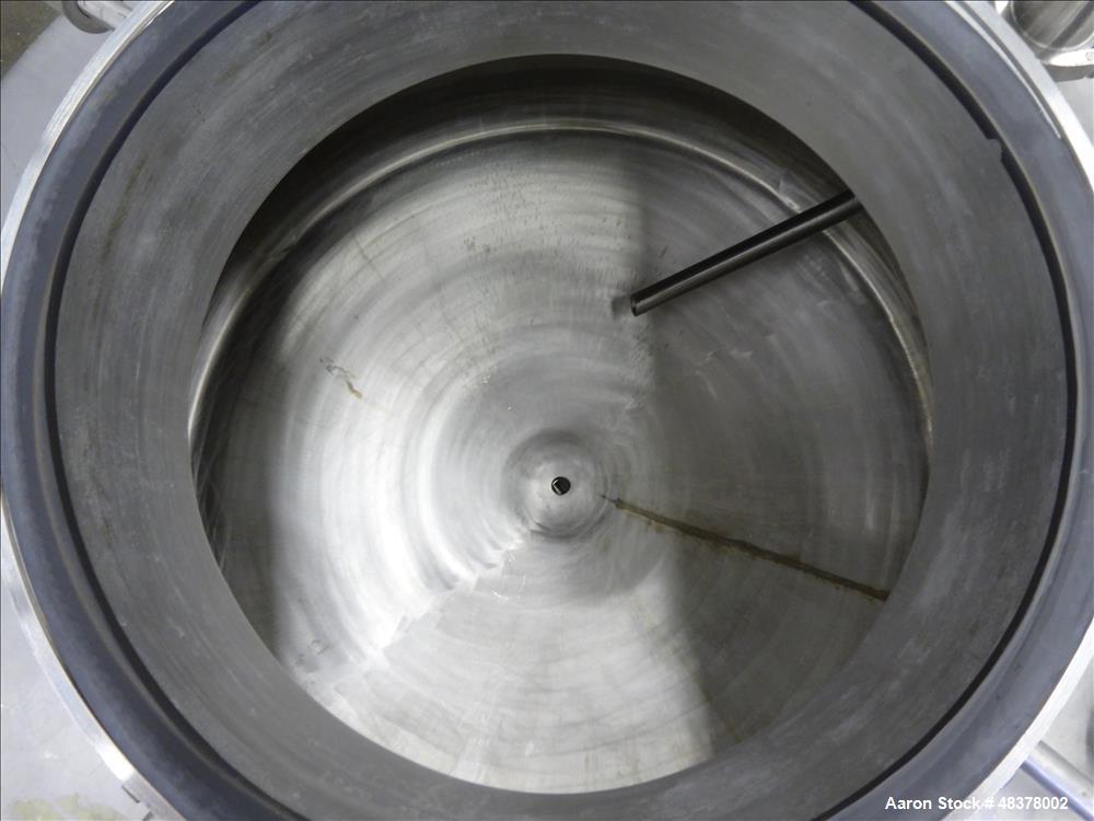 Used Four Corp Pressure Tank, Approximately 80 Gallon, 316L Stainless Steel, Ve