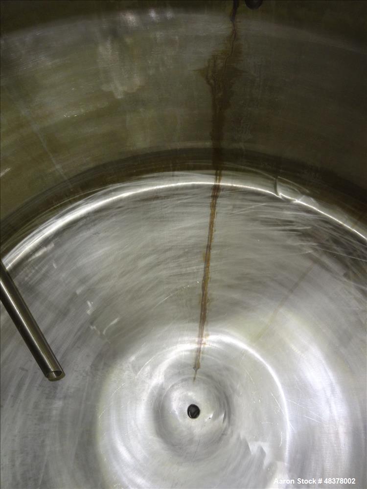 Used Four Corp Pressure Tank, Approximately 80 Gallon, 316L Stainless Steel, Ve