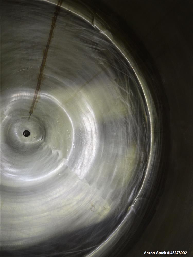 Used Four Corp Pressure Tank, Approximately 80 Gallon, 316L Stainless Steel, Ve