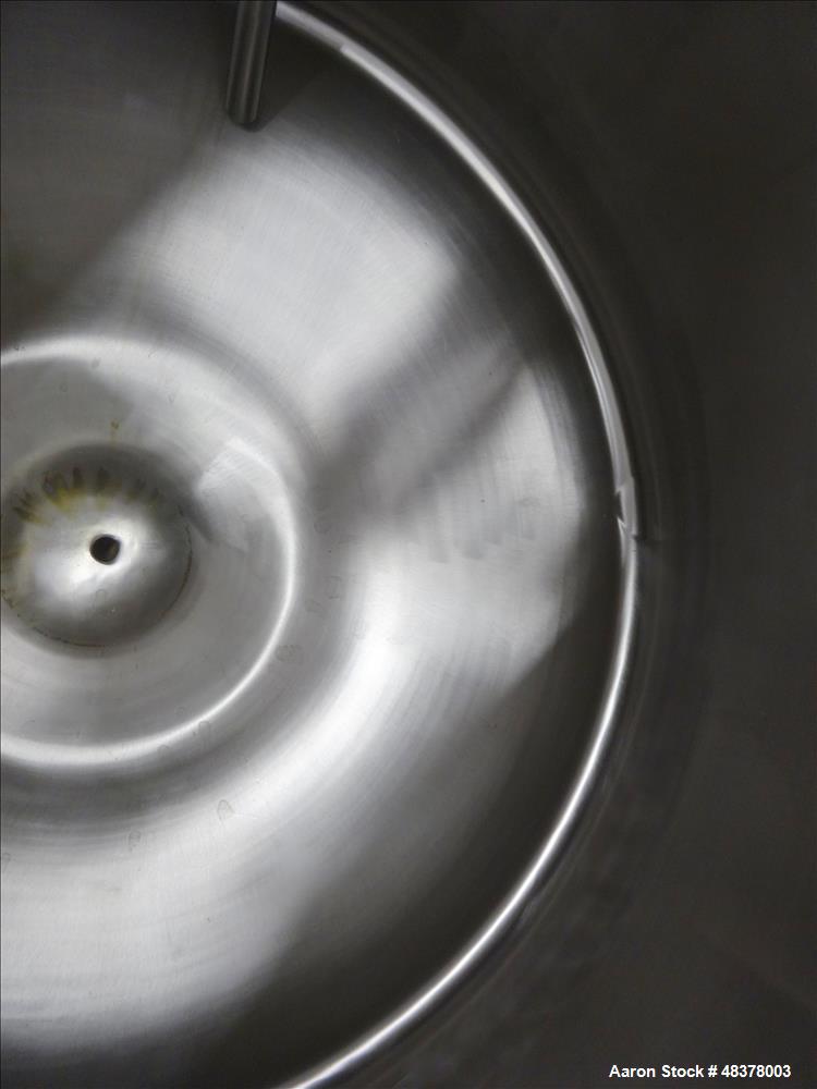 Used Four Corp Pressure Tank, Approximately 80 Gallon, 316L Stainless Steel, Ve