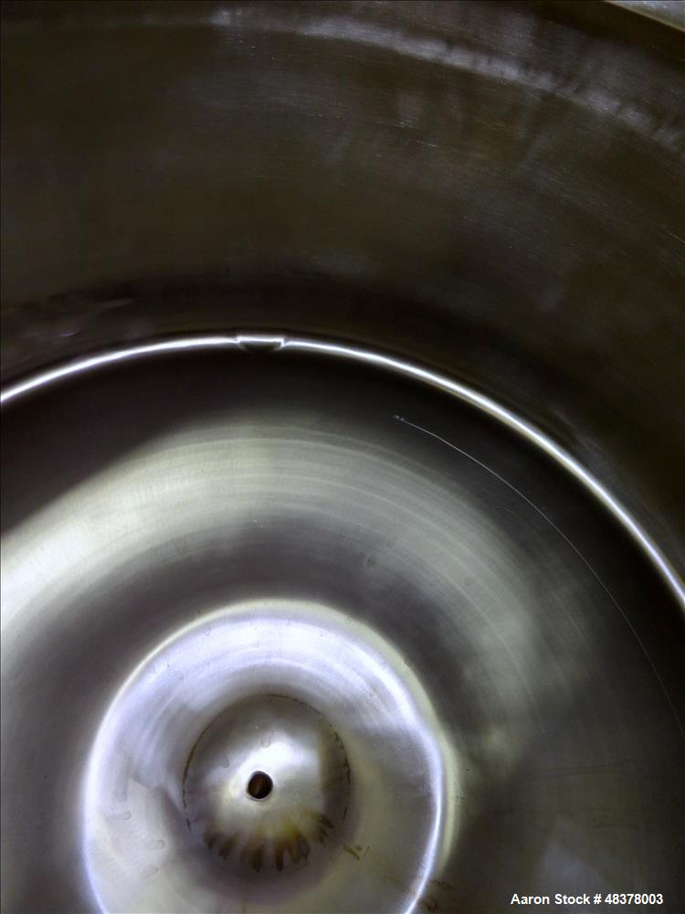 Used Four Corp Pressure Tank, Approximately 80 Gallon, 316L Stainless Steel, Ve