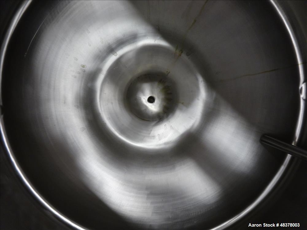 Used Four Corp Pressure Tank, Approximately 80 Gallon, 316L Stainless Steel, Ve