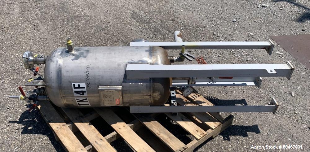 Used 25 gallon Gaspar receiver tank