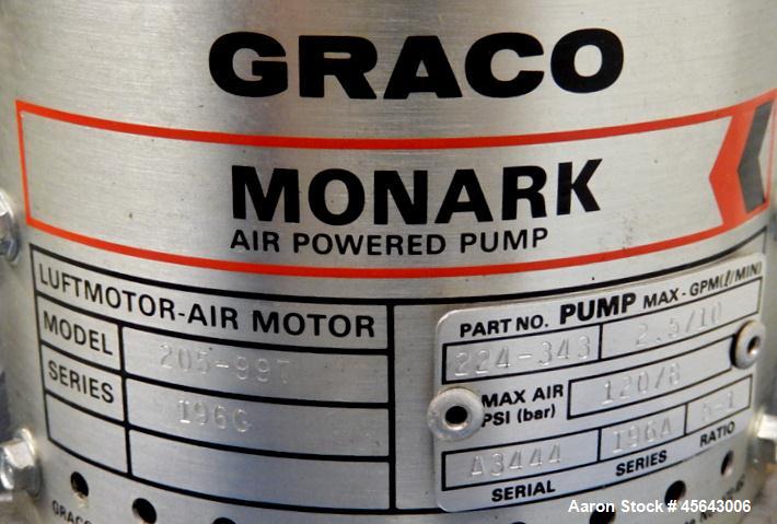 Used Graco Monarch Model 242 Spray System