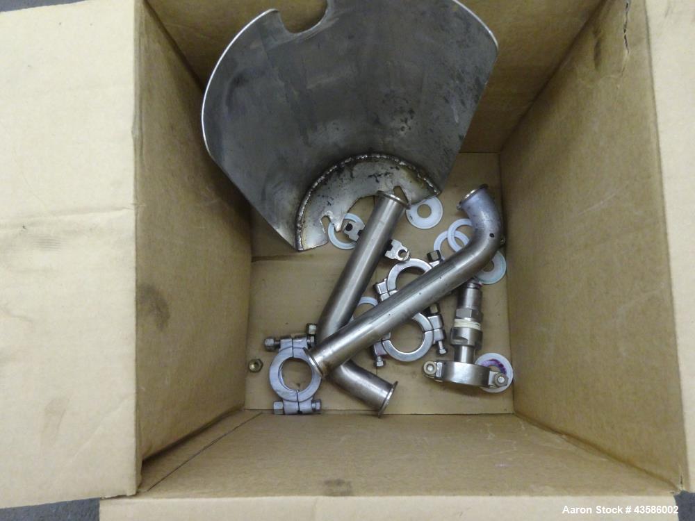 Used Graco Mixing System consisting of: (1) 45 Gallon Stainless Steel Graco Tan