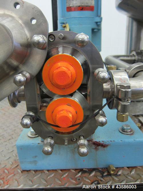Used Graco Mixing System consisting of: (1) 45 Gallon Stainless Steel Graco Tan