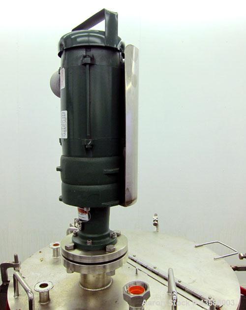 Used Graco Mixing System consisting of: (1) 45 Gallon Stainless Steel Graco Tan