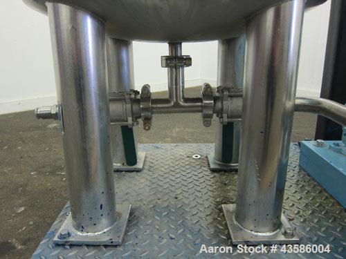 Used Graco Mixing System consisting of: (1) 45 Gallon Stainless Steel Graco Tan