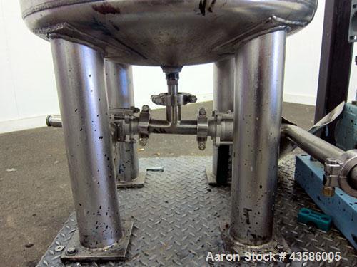 Used Graco Mixing System consisting of: (1) 45 Gallon Stainless Steel Graco Tan