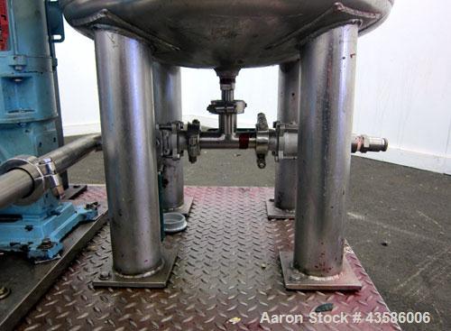 Used Graco Mixing System consisting of: (1) 45 Gallon Stainless Steel Graco Tan