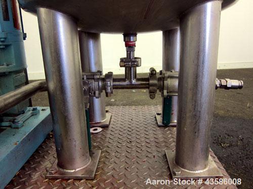 Used Graco Mixing System consisting of: (1) 45 Gallon Stainless Steel Graco Tan