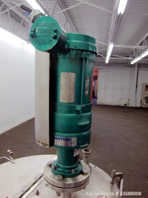 Used- Graco Mixing System consisting of: (1) 45 Gallon Stainless Steel Graco Tan