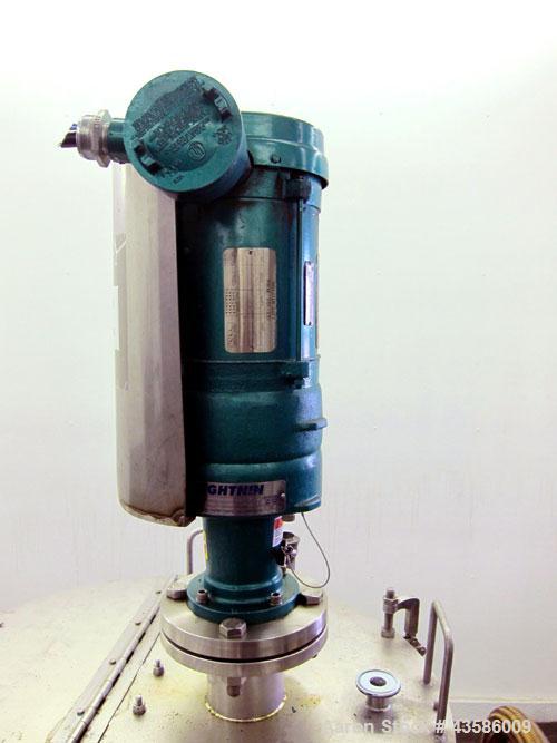 Used Graco Mixing System consisting of: (1) 45 Gallon Stainless Steel Graco Tan