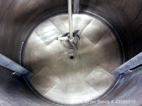 Used- Graco Mixing System consisting of: (1) 45 Gallon Stainless Steel Graco Tan