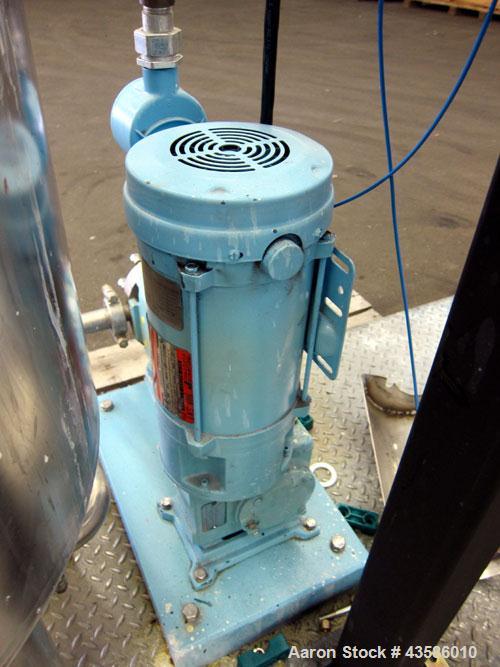 Used Graco Mixing System consisting of: (1) 45 Gallon Stainless Steel Graco Tan