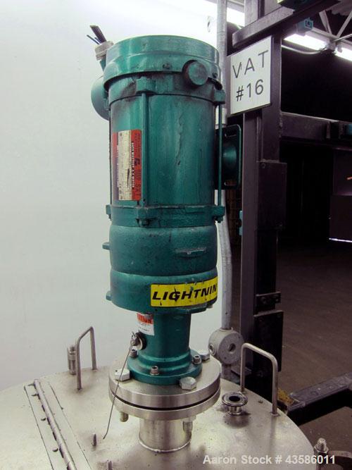 Used Graco Mixing System consisting of: (1) 45 Gallon Stainless Steel Graco Tan