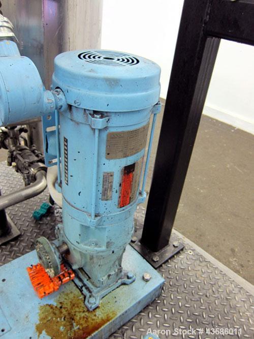 Used Graco Mixing System consisting of: (1) 45 Gallon Stainless Steel Graco Tan