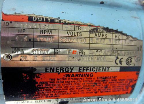 Used Graco Mixing System consisting of: (1) 45 Gallon Stainless Steel Graco Tan