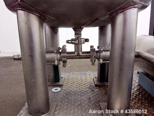 Used Graco Mixing System consisting of: (1) 45 Gallon Stainless Steel Graco Tan