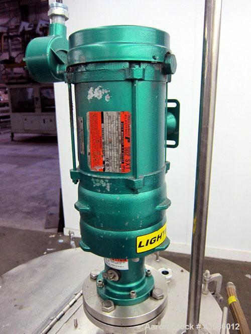 Used Graco Mixing System consisting of: (1) 45 Gallon Stainless Steel Graco Tan