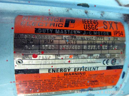 Used Graco Mixing System consisting of: (1) 45 Gallon Stainless Steel Graco Tan