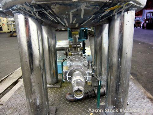 Used Graco Mixing System consisting of: (1) 45 Gallon Stainless Steel Graco Tan